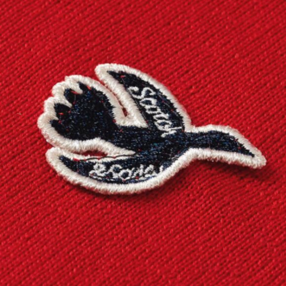 new SCOTCH & SODA 100% Merino Wool The Free Spirit Peace Bird Crew Neck Sweater - Picture 4 of 4